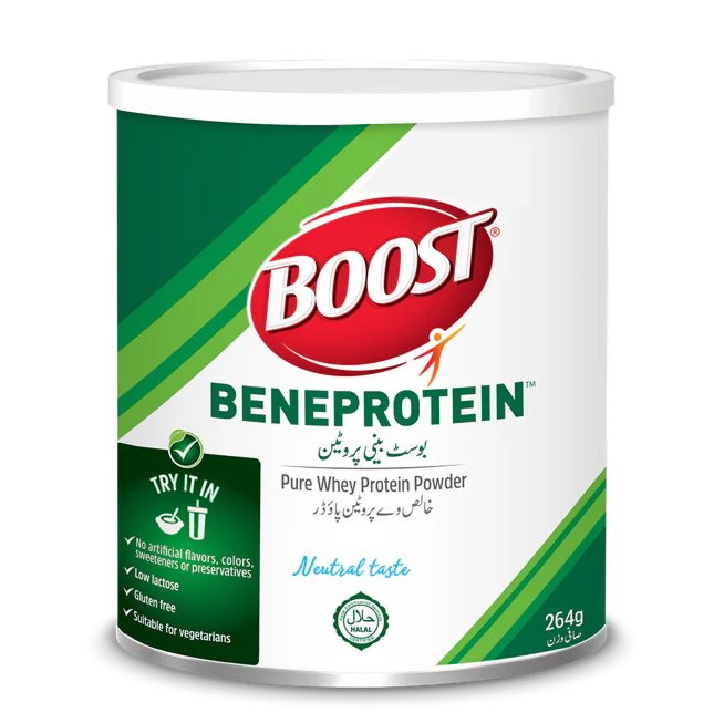 Boost Beneprotein protein powder supplement for bariatric surgery recovery